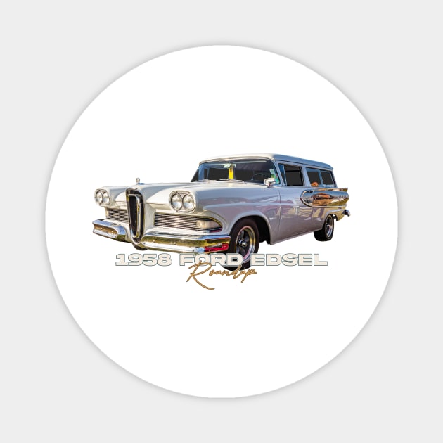 1958 Ford Edsel Roundup Magnet by Gestalt Imagery